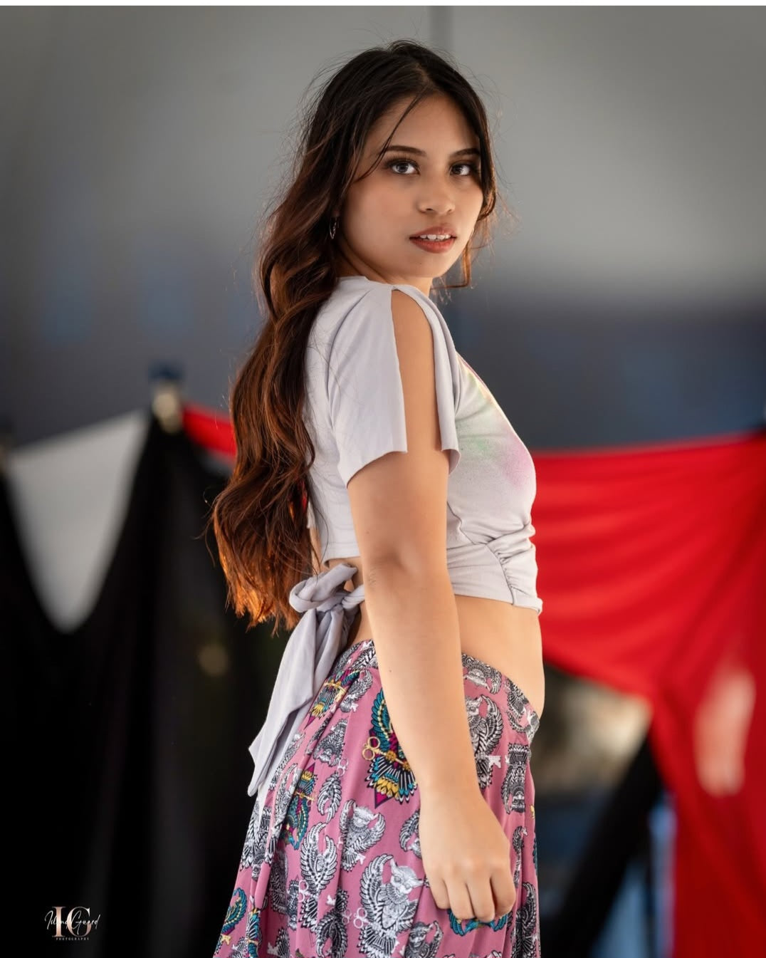 Ballerina Tie Back Crop