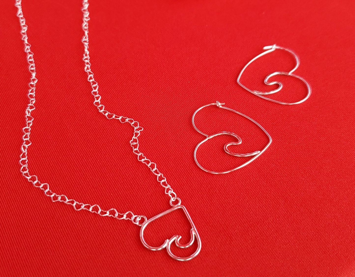 Tsunami Heart Necklace