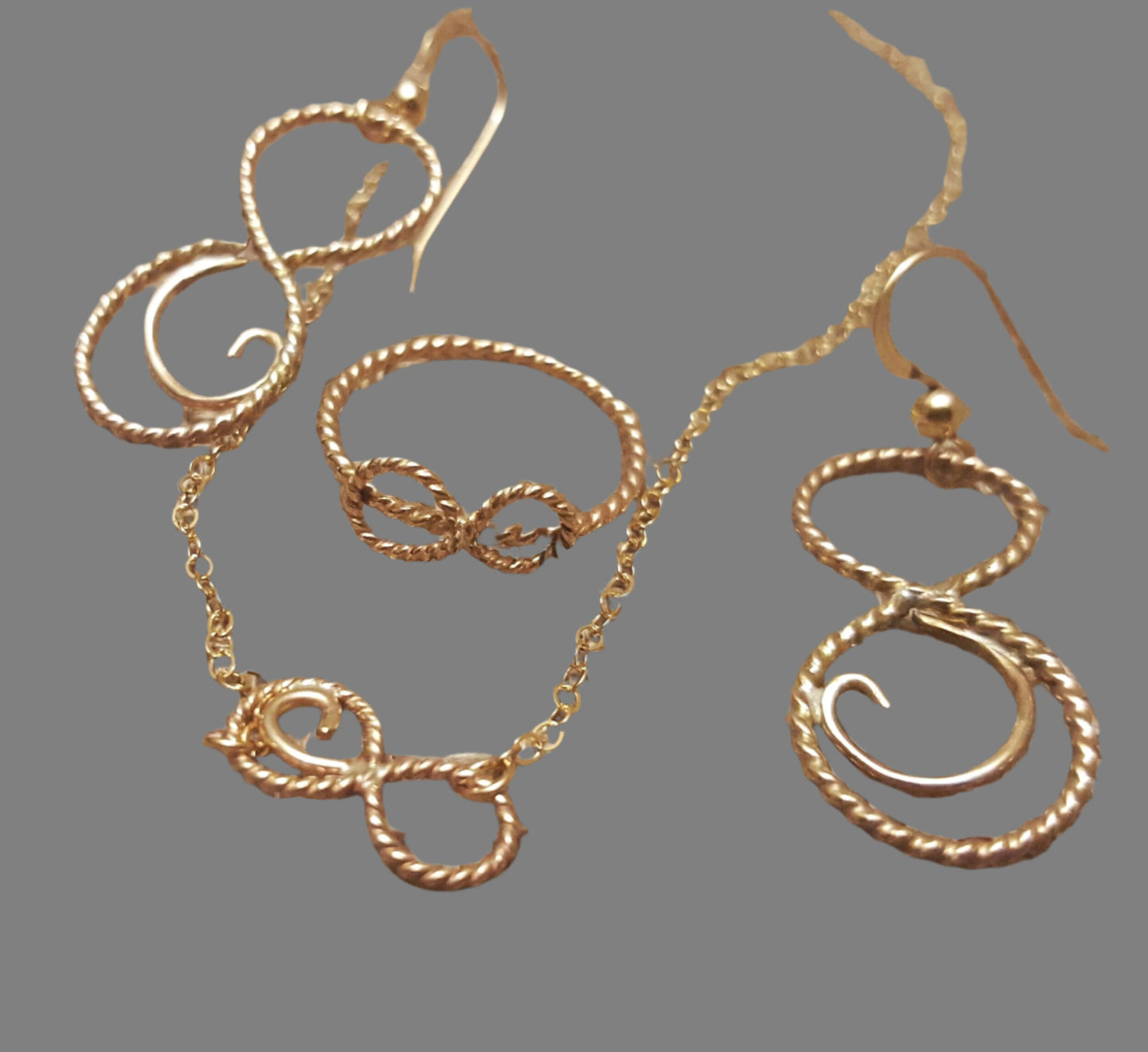 Infinity Wave Earrings