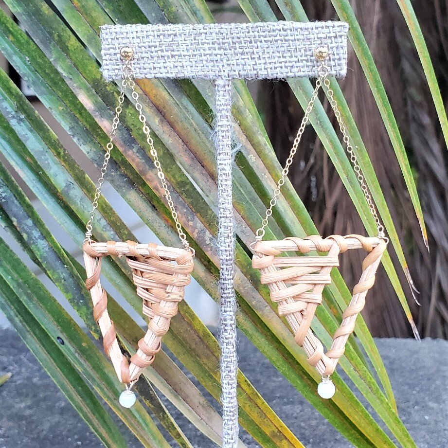 Rattan Kapa Earrings
