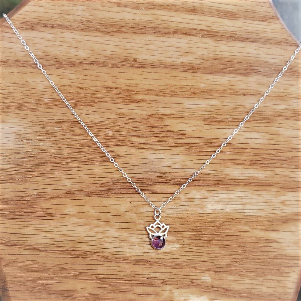 Mini Lotus Crown Pendant