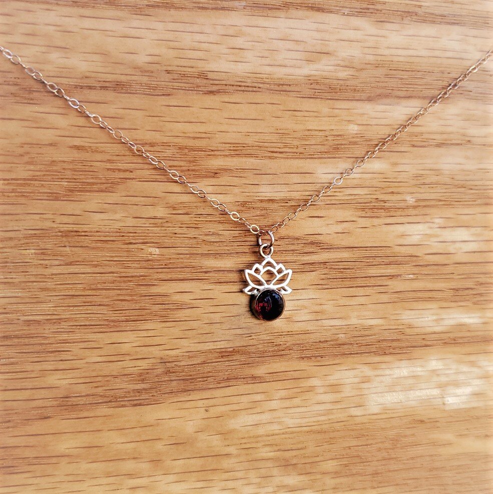 Mini Lotus Crown Pendant