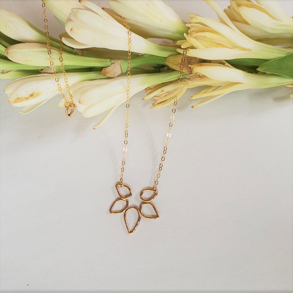 Naupaka Flower Necklace