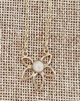 Naupaka Gemstone Necklace