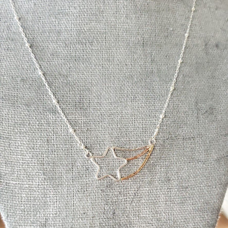 "Hoku Pana" (Shooting Star) Necklace
