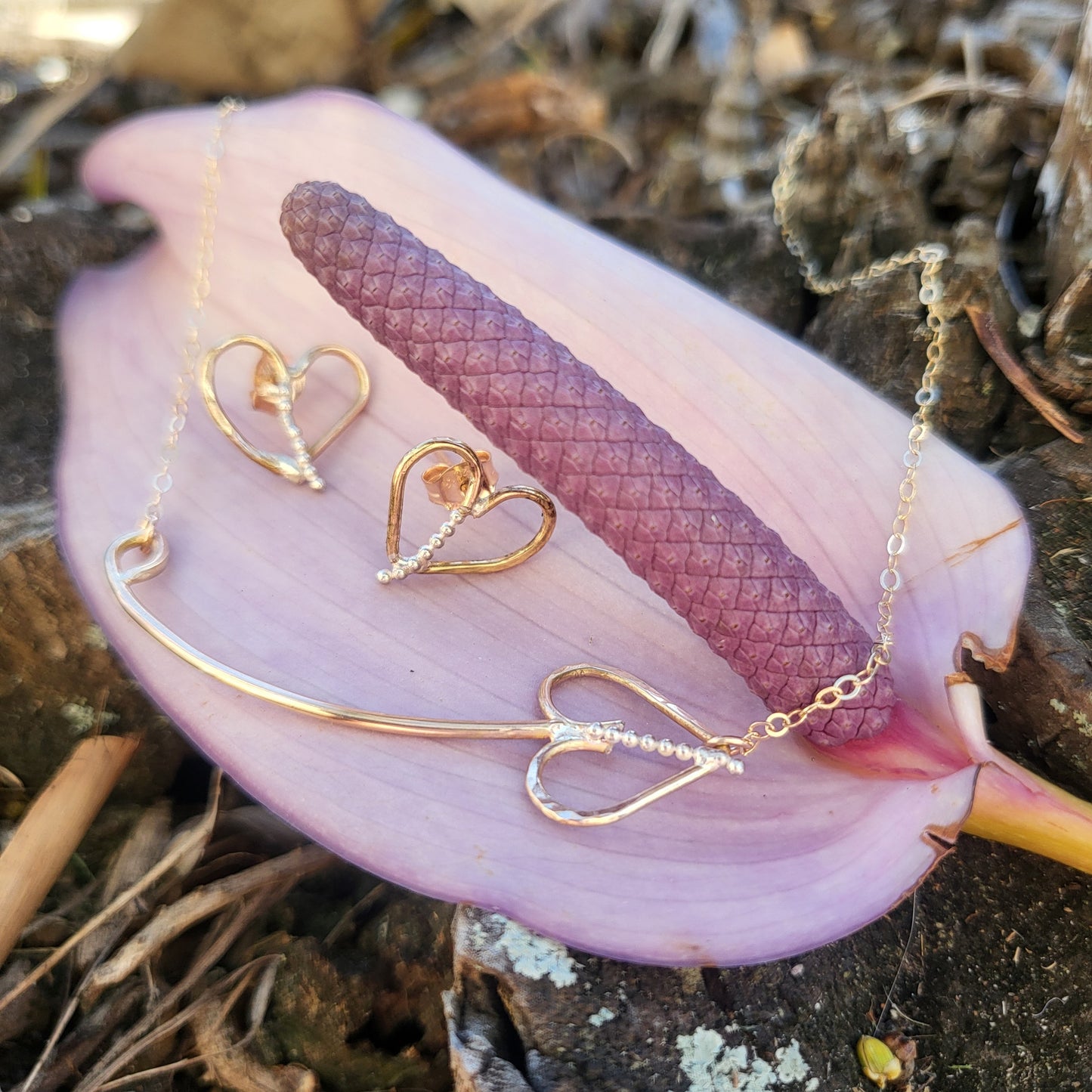 Die Anthurium-Halskette
