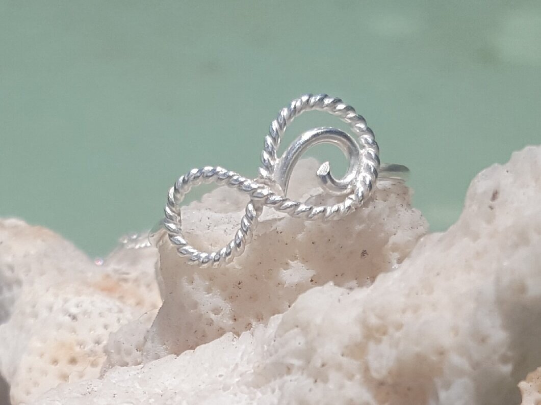 Infinity Wave Ring