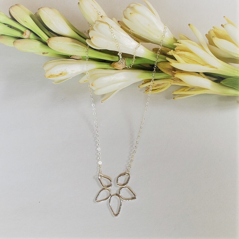 Naupaka Flower Necklace